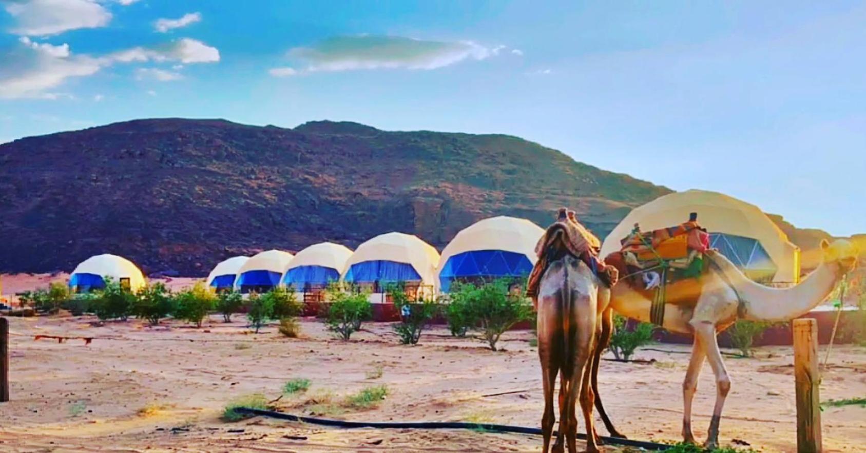 Adel Rum Camp Bubbles وادي رم المظهر الخارجي الصورة