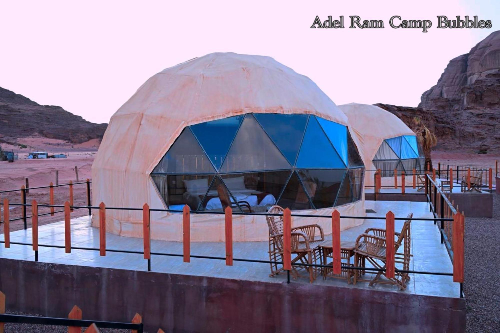 Adel Rum Camp Bubbles وادي رم المظهر الخارجي الصورة